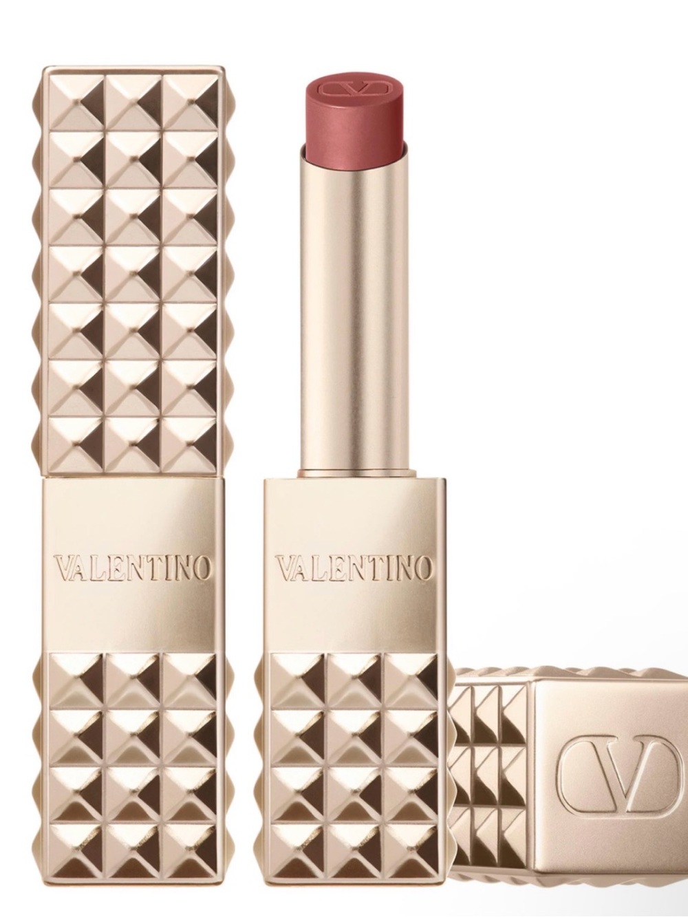 Valentino Spike Buttery Matte Lipstick - 134R Couture In The Streets BNIB